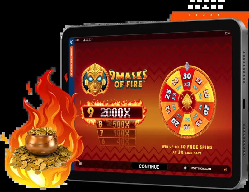 9 masks of fire canada - BonusHunt présente 9 Masks of Fire : un guide complet